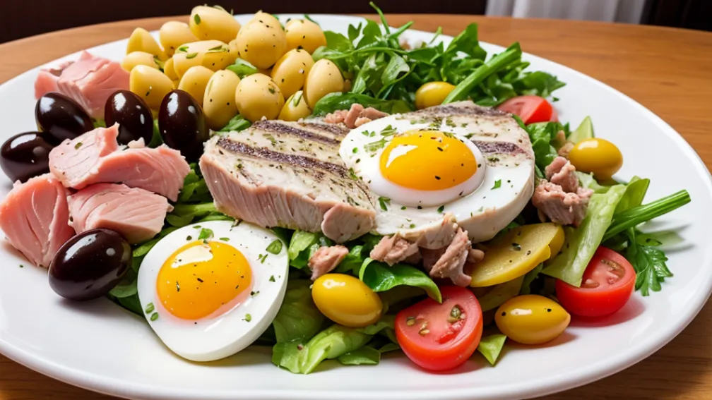 Salata Niçoise autentică: rețeta clasică din Nisa pentru zilele călduroase