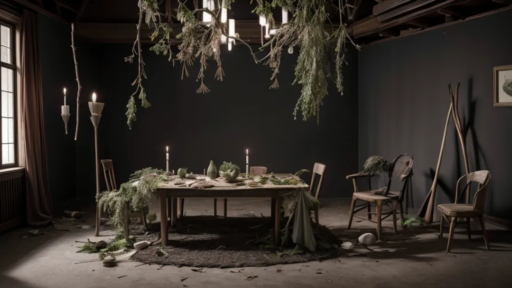 Octogenarul japonez care a revoluționat ikebana: artă din legume și deșeuri
