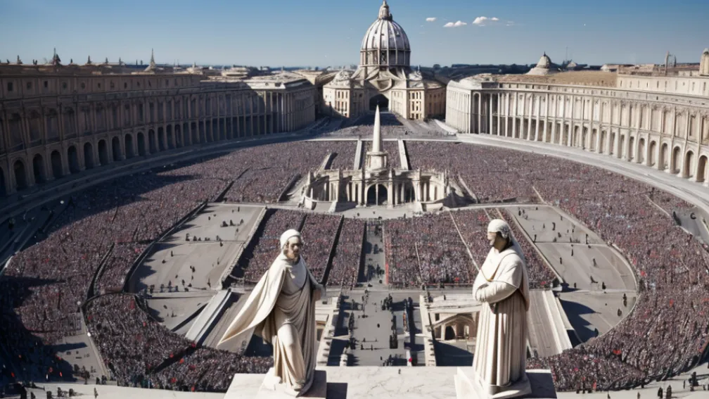 Fum alb la Vatican: Conclavul a ales noul Papă după patru scrutinuri