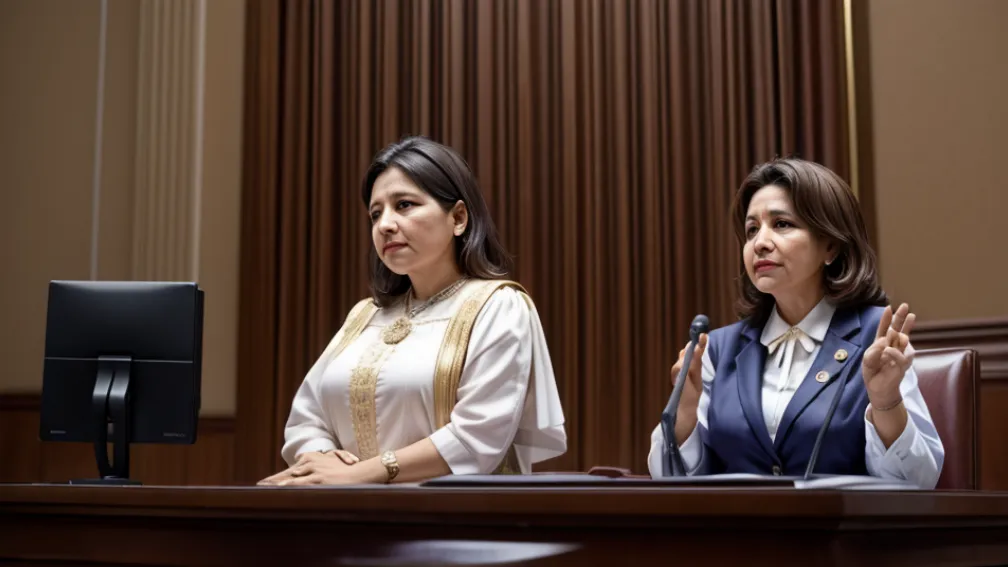 Lenia Batres despre alegerile judiciare: „INE a aprobat foi volante, unde este scandalul?”