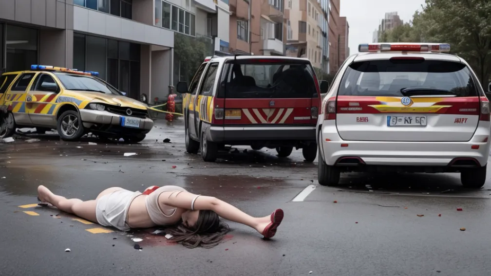 Opt persoane rănite într-un accident cu mai multe victime în Burela: o femeie este în stare critică