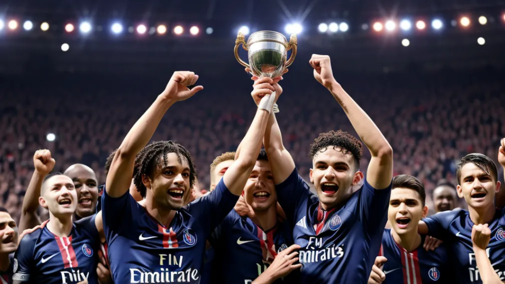 PSG-ul lui Luis Enrique câștigă Cupa Franței și se apropie de triplă
