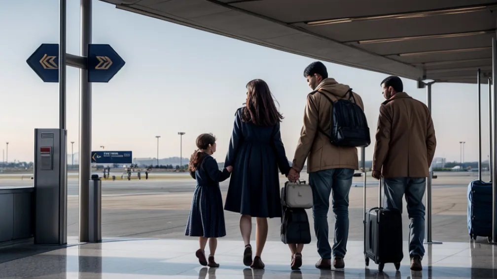De la Gaza la Ciudad de México: Prima familie de refugiați palestinieni ajunge în țară – fotogalerie
