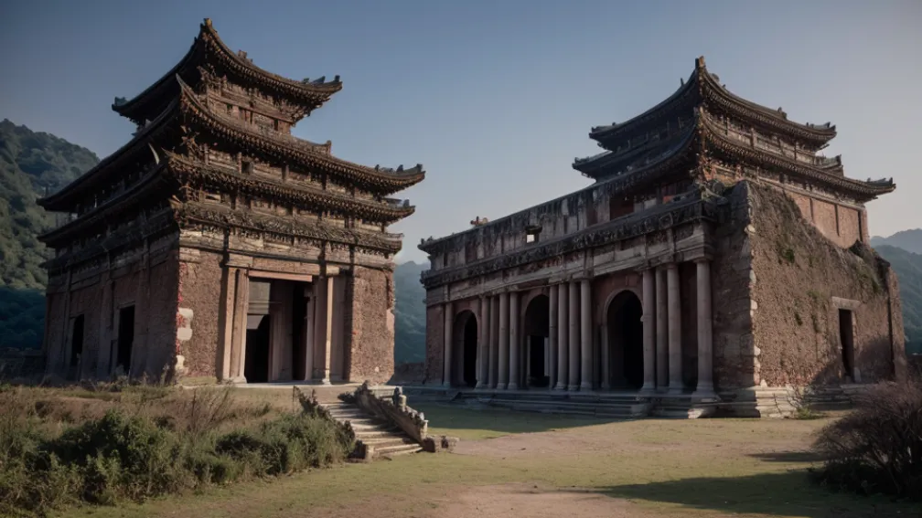 Un monument al dinastiei Ming din China se prăbușește: momentul surprins în video