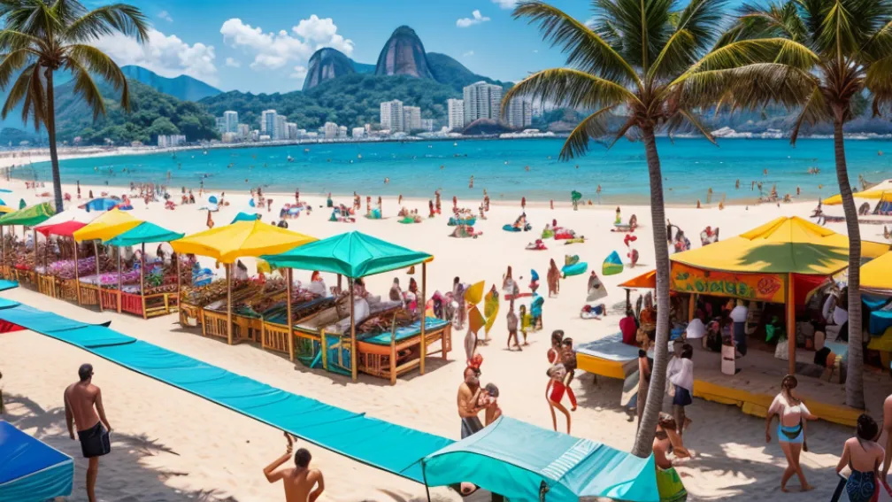 Plajele din Rio de Janeiro riscă să-și piardă muzica și mâncarea stradală din cauza unei legi propuse