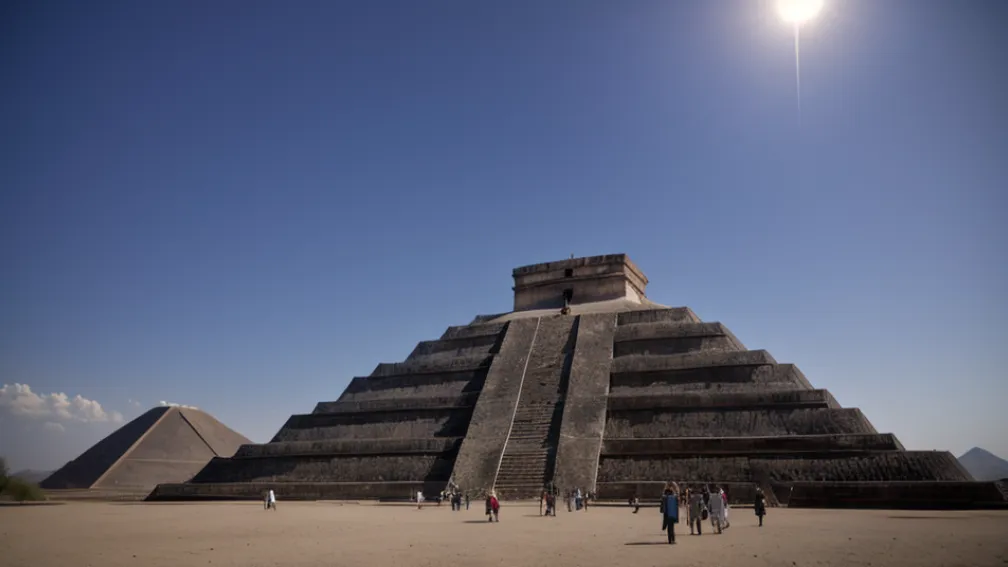 Accesul la Piramida Lunii în Teotihuacan redeschis după restaurare