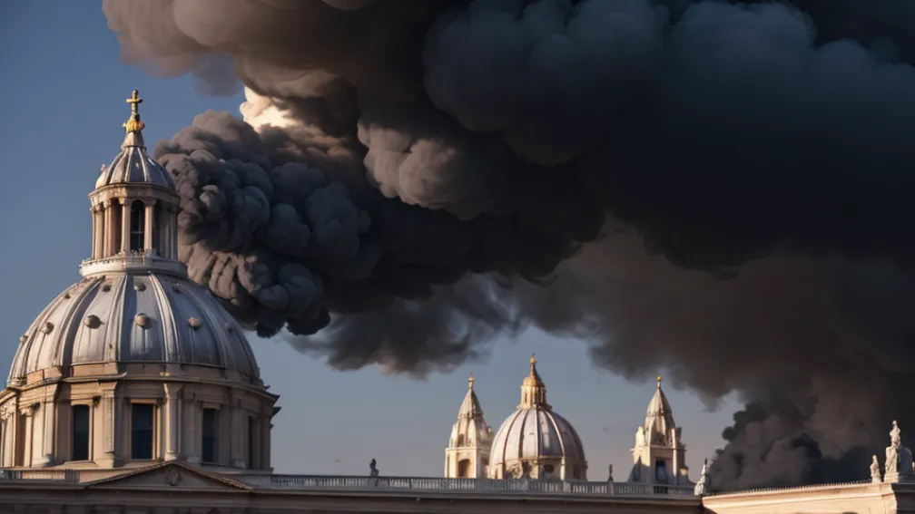 Conclav la Vatican: Fum Negru după Prima Votare, Lupta Favoriților într-o Biserică Divizată
