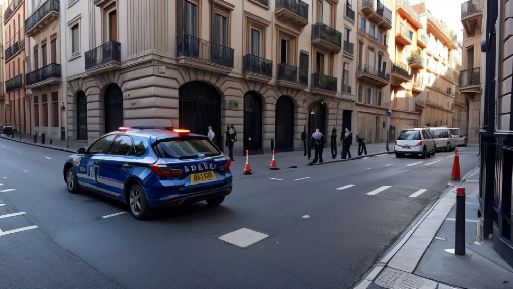 Un bărbat reținut la Barcelona în legătură cu descoperirea unui cadavru într-un apartament