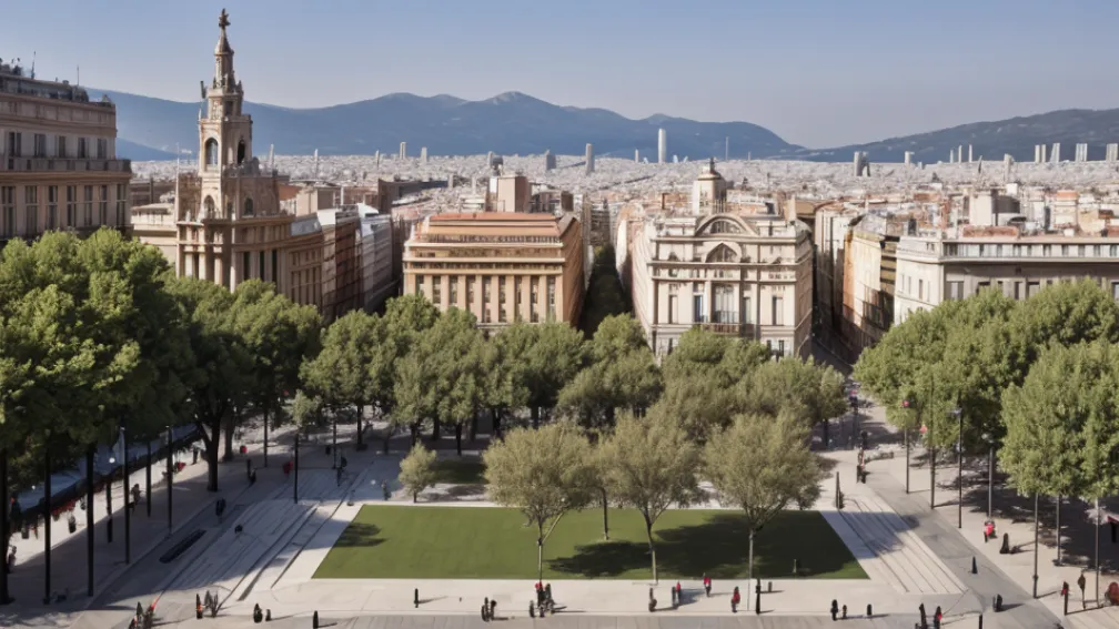 Piața Glòries din Barcelona: transformarea spațiului și memoria locului