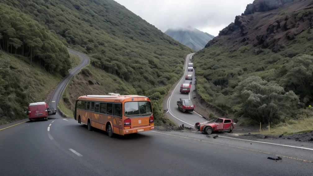 La Gomera (Canare): Un mort și 11 răniți după ce un autocar a ieșit de pe șosea