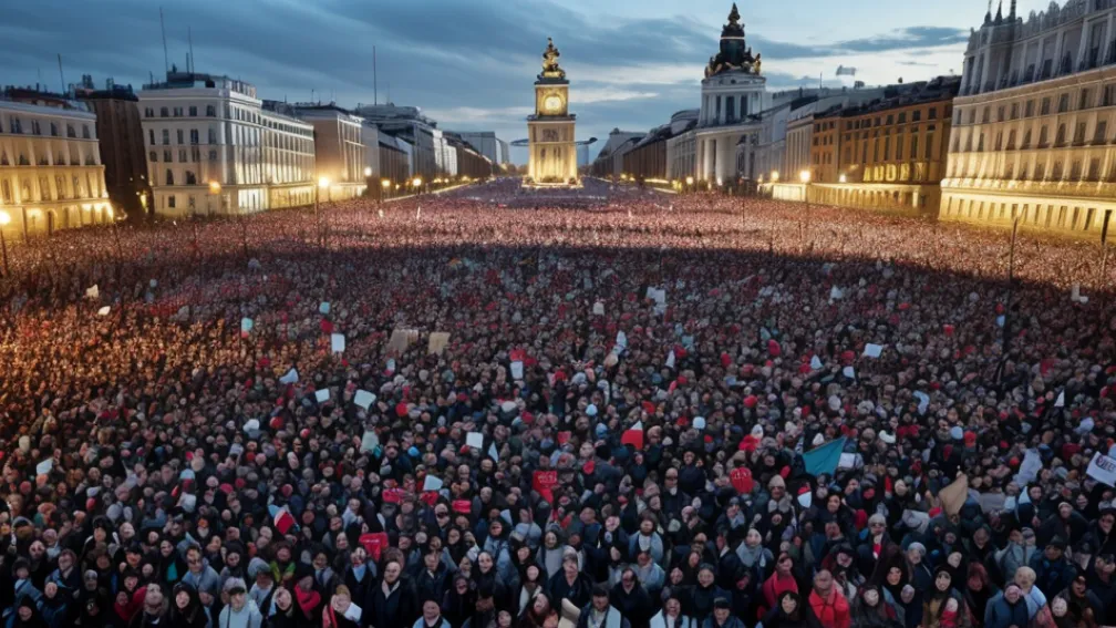 Diviziuni Politice în Spania: Străzile Madridului Reflectă Discrepanțe Profunde între Partide