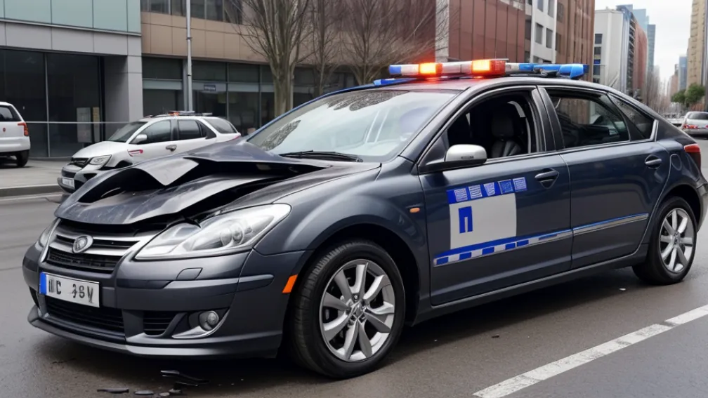 Accident cu mașina de poliție la Madrid: noi detalii contrazic versiunea oficială