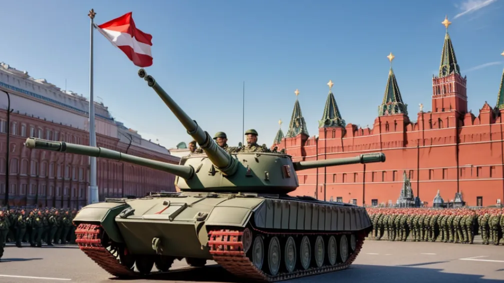 Parada de la Moscova: Putin invocă victoria sovietică pentru a justifica războiul din Ucraina