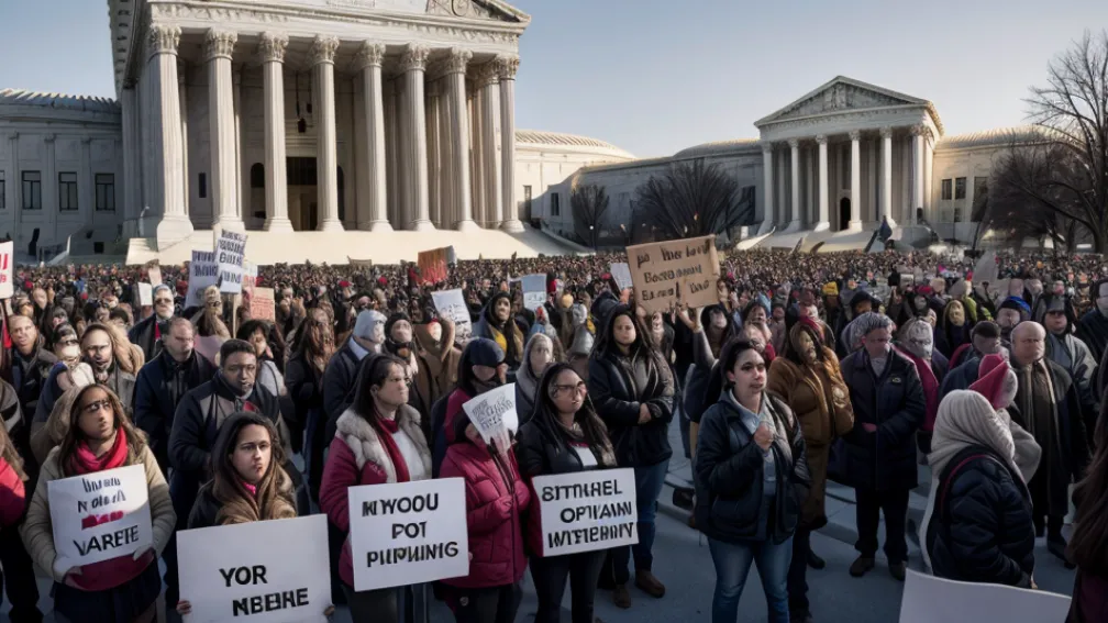 Proteste în SUA: Susținătorii cetățeniei prin naștere se opun politicilor lui Trump