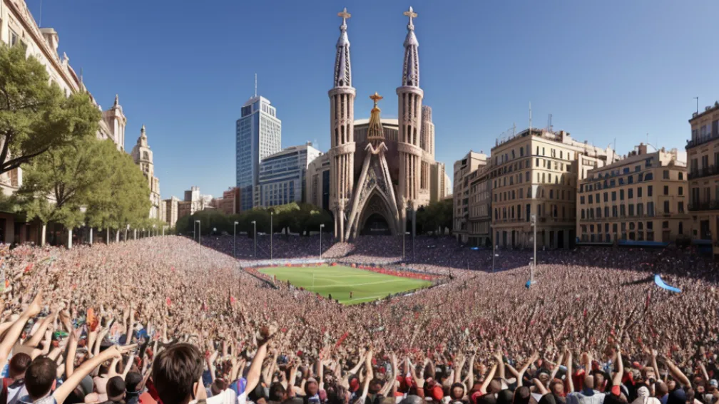 Barcelona celebrează titlul de campioană: traseu, orar și detalii