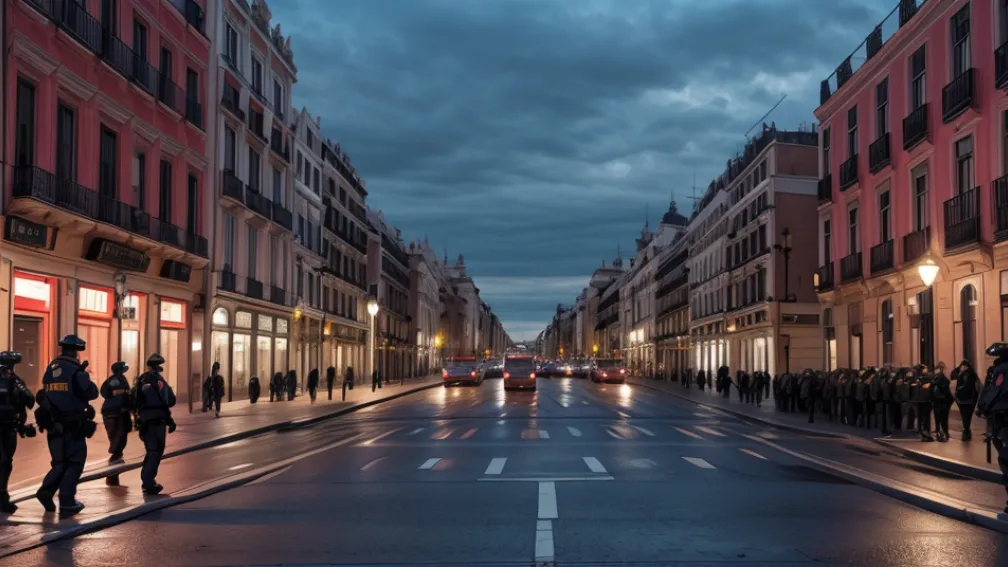 Tânăr grav rănit în Madrid după ce a fost înjunghiat în gât