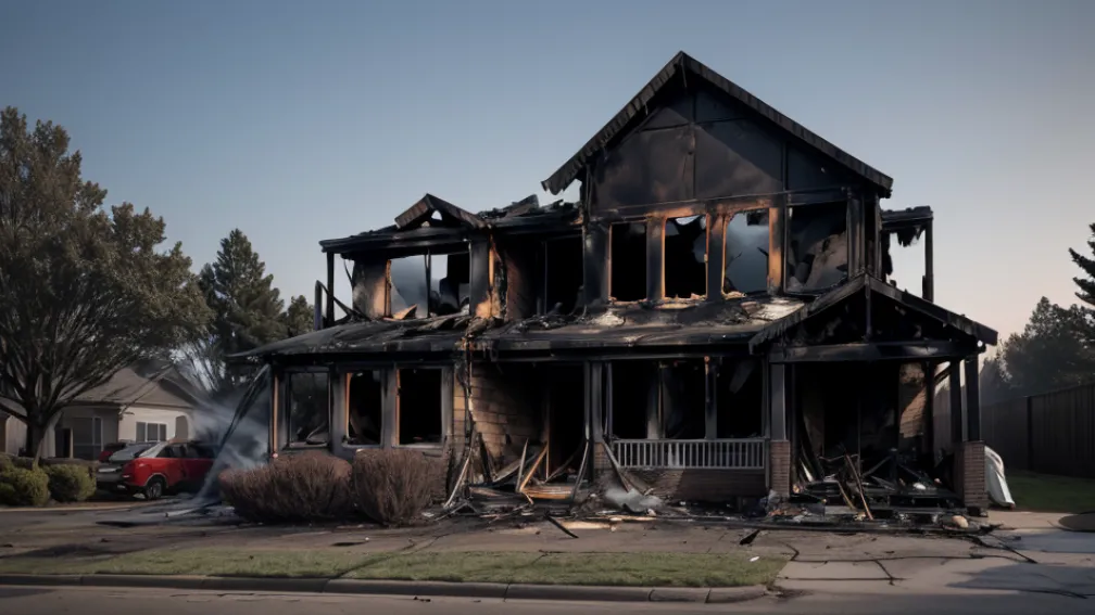 Un bărbat cu ordin de restricție, arestat pentru incendierea casei fostei partenere în Valladolid