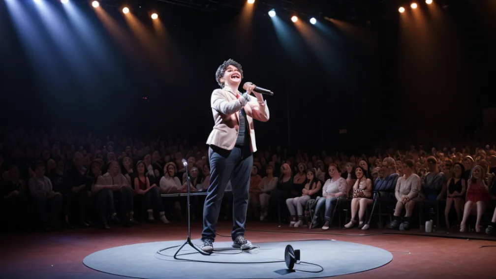 Lucho Miranda: Comediantul cu dizabilități care folosește umorul pentru a schimba percepția