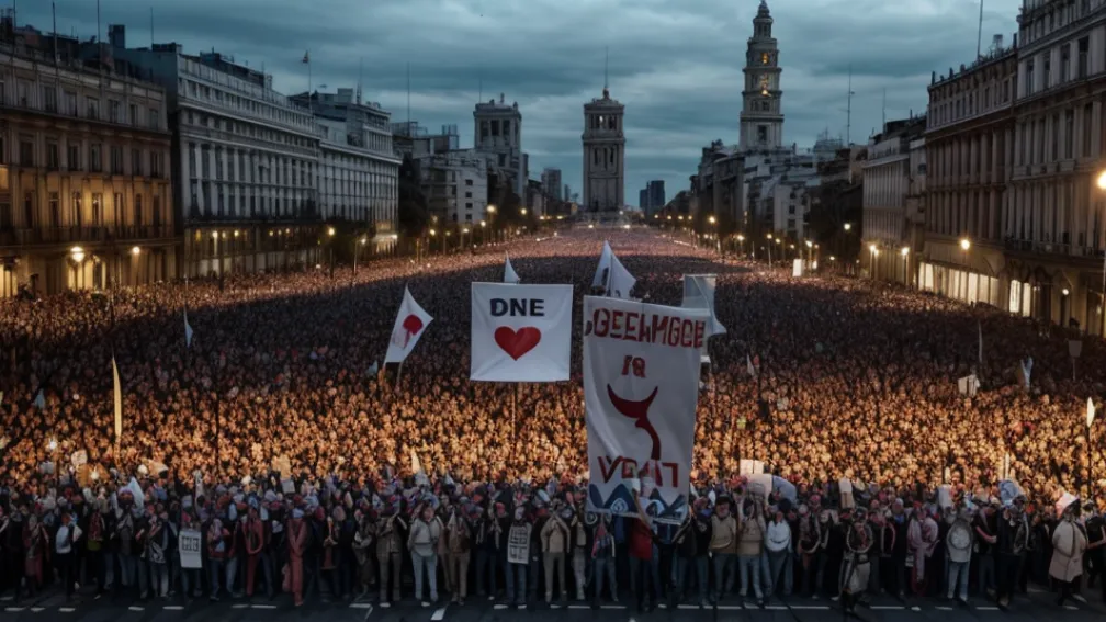 «El Eternauta» împotriva lui Milei: Protestele din Argentina unesc opozanții reformelor