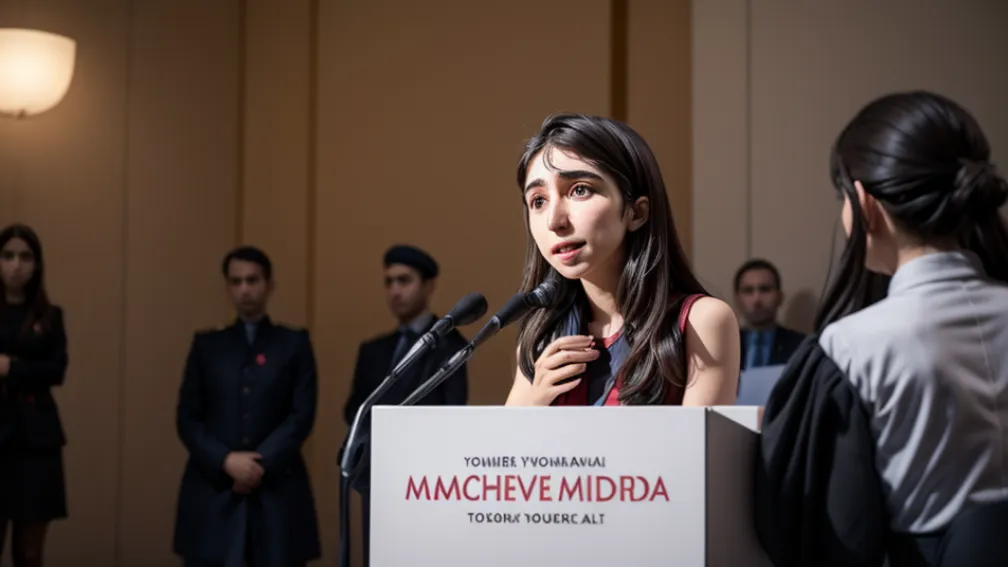 Nadia Murad, laureată a Premiului Nobel, cere să nu mai fie învinovățite victimele violenței sexuale