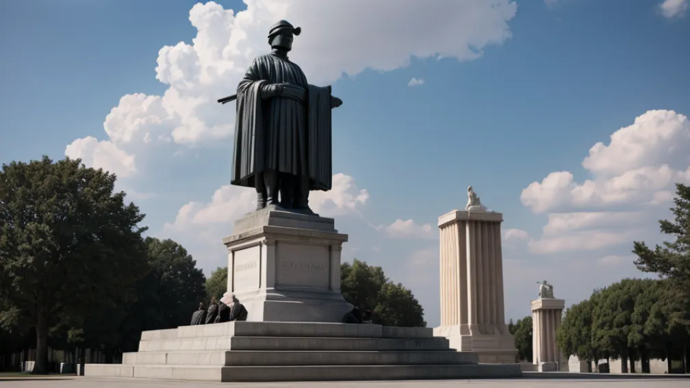 Riki Blanco: Monumentul Războiului în Viziune Sarcastică