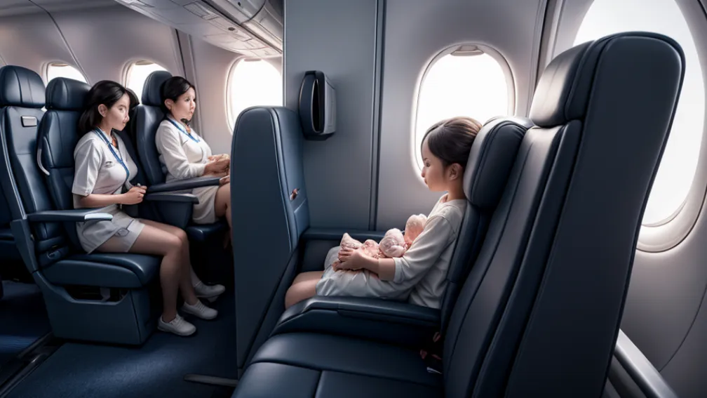 Salvarea pe cer: O asistentă medicală din Navarra a readus la viață un bebeluș de o lună în avion