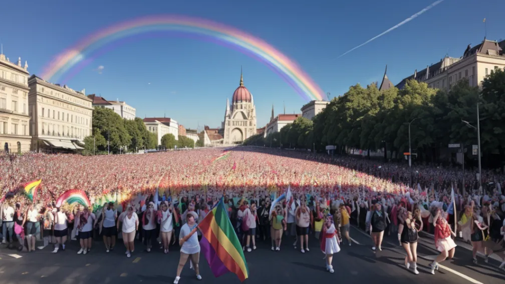 Budapesta sfidează interdicția: Marșul Pride adună mii de oameni