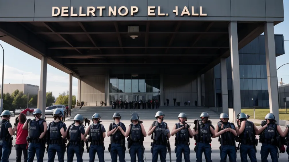 Revoltă la un centru de detenție pentru migranți din SUA: deținuții protestează din cauza lipsei de mâncare, patru au evadat
