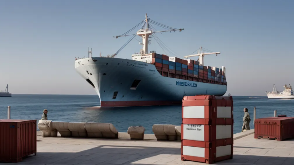 Căpitanul unei nave Maersk neagă transportul de arme către Israel prin Barcelona