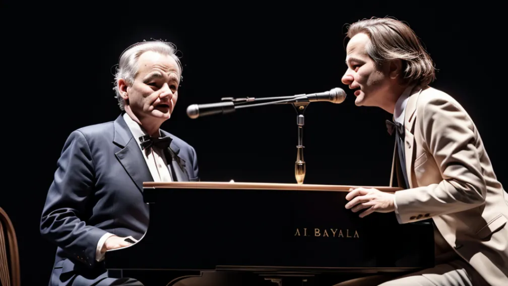 Bill Murray și Jan Vogler aduc clasicii literaturii pe scena unui cabaret, cu muzica lui Bach și Bernstein