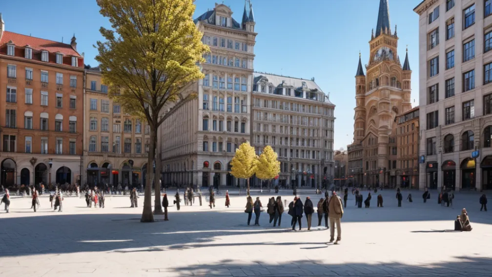 Madrid cheltuiește 1,5 milioane de euro pe umbrele temporare la Puerta del Sol, după doi ani de la renovare