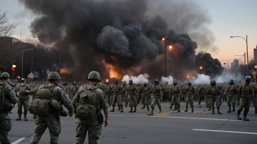 Militarii împotriva protestatarilor: Escaladarea tensiunilor în Los Angeles din cauza raidurilor anti-imigrație