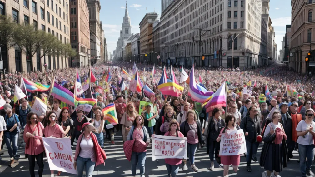 Mii de oameni cer "mai multă disidență" la parada gay din Barcelona