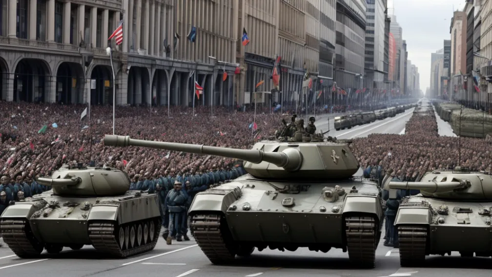 SUA, o sâmbătă atipică: parada militară în cinstea Zilei Armatei și proteste anti-Trump