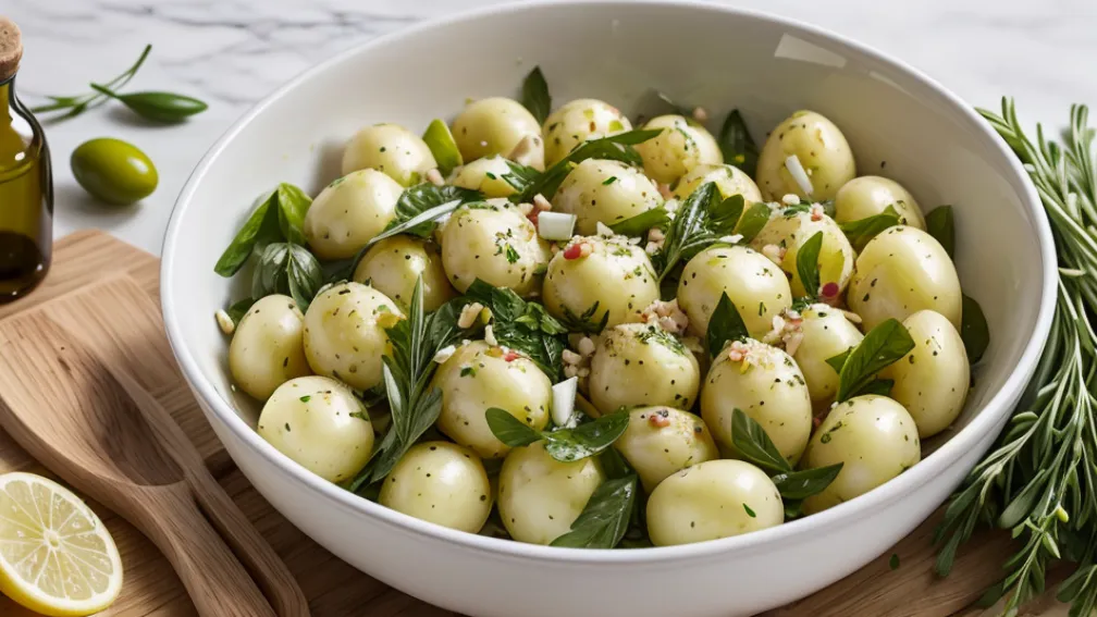 Salată de cartofi à la Galicia: Rețetă simplă și savuroasă