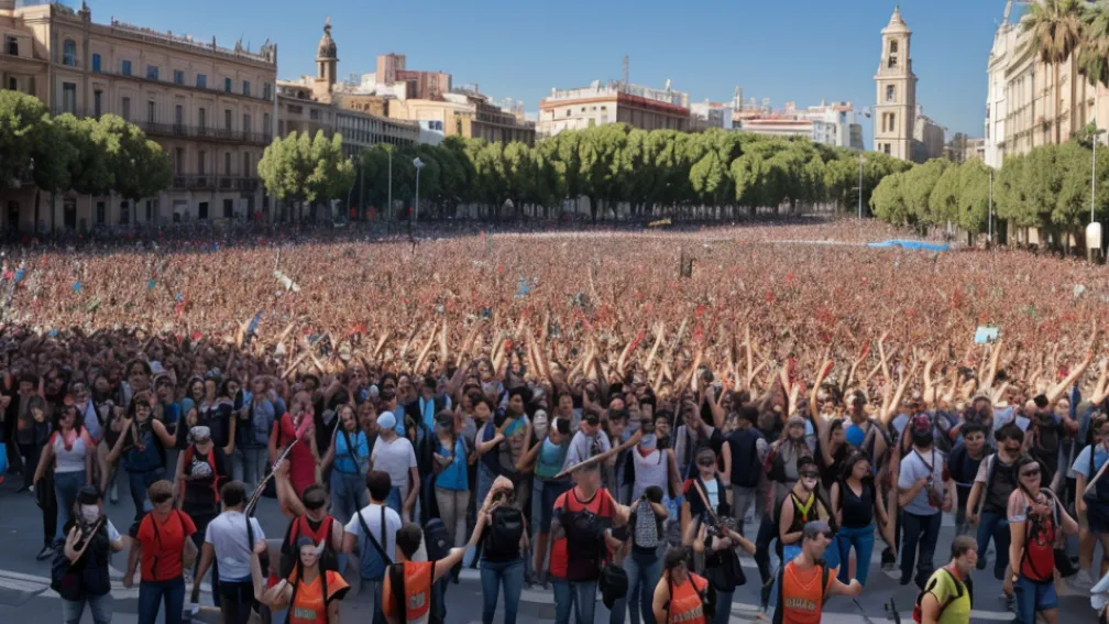 Pistoale cu apă împotriva turismului: Cum un protest din Barcelona a atras atenția mass-media internaționale