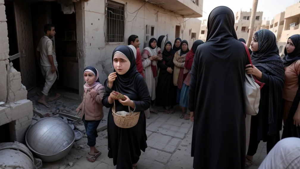 Lupta pentru mâncare în Gaza se transformă într-o cursă mortală