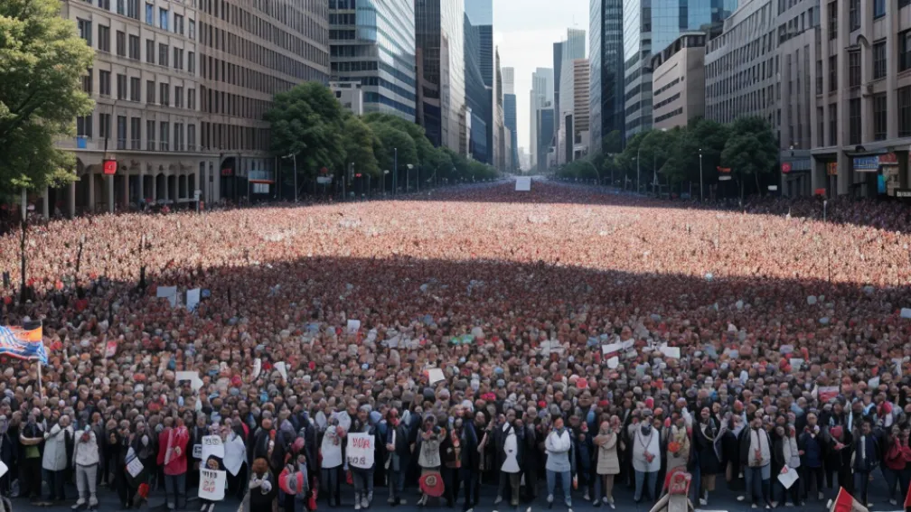 Proteste masive în SUA: Imagini de la "Ziua fără regi"