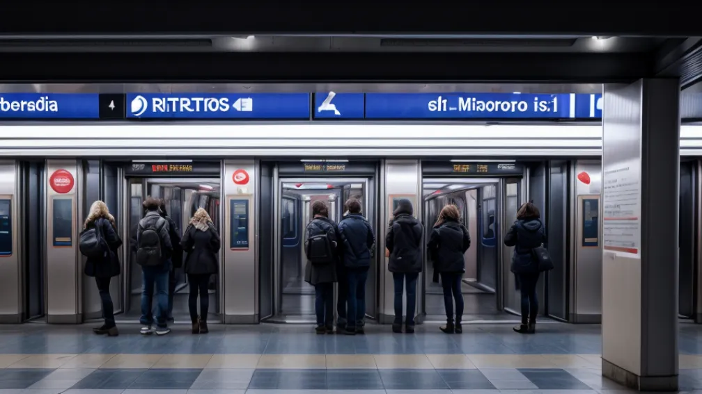 Primă zi lucrătoare cu restricții pe linia L6 a metroului din Madrid: Cum ajungem?
