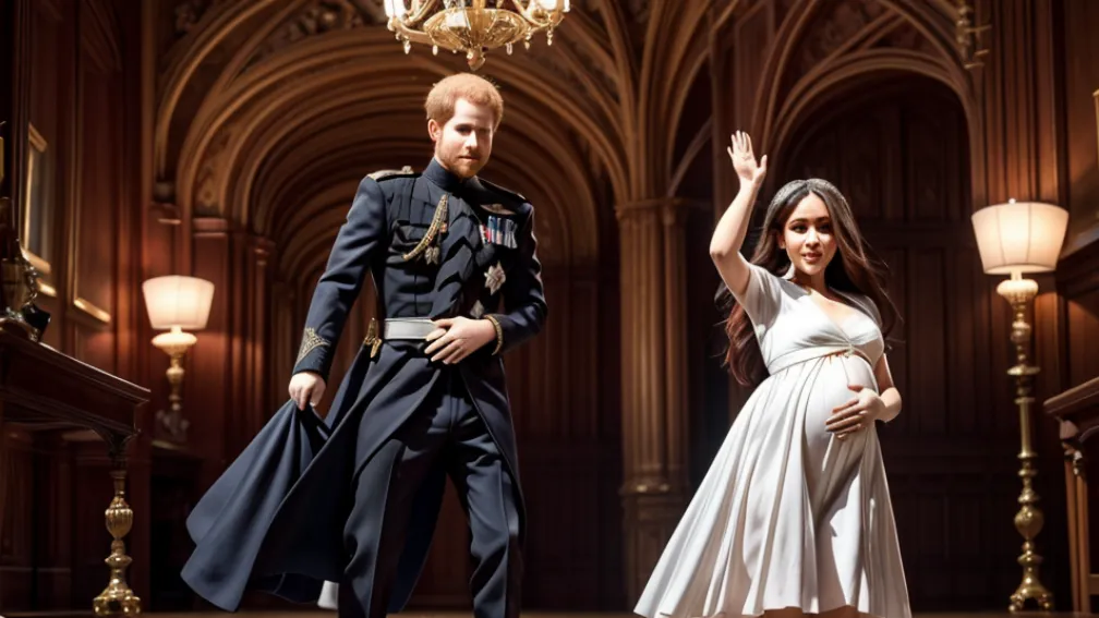Meghan Markle lansează o nouă săgeată către familia regală: Comentarii despre videoclipul viral cu dansul în timpul sarcinii