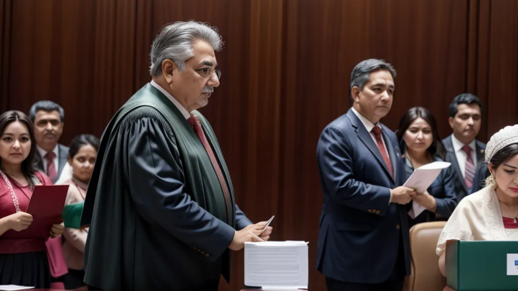 Alegerile pentru Curtea Supremă de Justiție din Mexic: Hugo Aguilar conduce numărătoarea voturilor