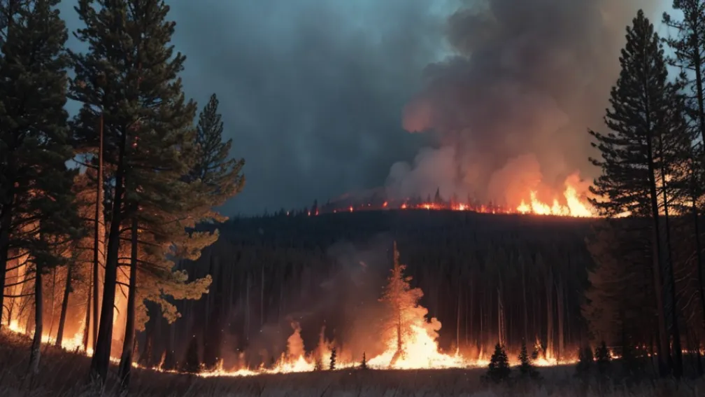 Incendii forestiere în Canada: Focul se extinde, milioane de hectare afectate