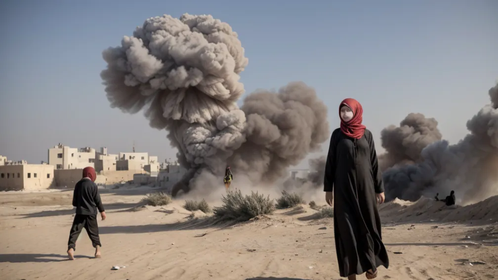 Viața în Gaza sub bombardamente: Cum relatează palestinienii tragedia