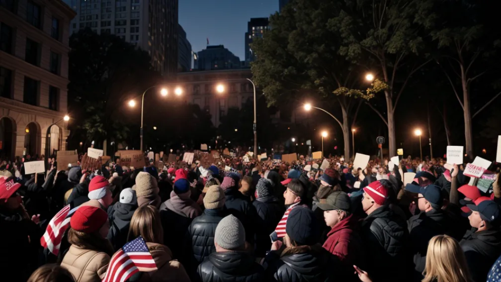Proteste anti-Trump în SUA: Zeci de orașe, arestări și temeri de escaladare