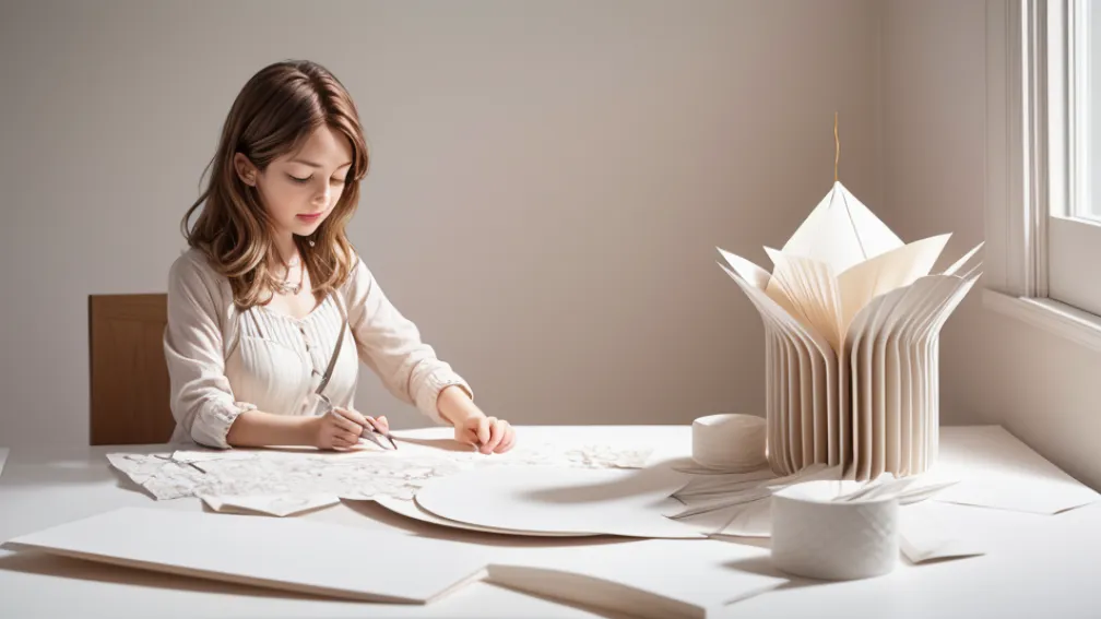 De la avocată la artistă: Cristina Velasco Mora și magia hârtiei