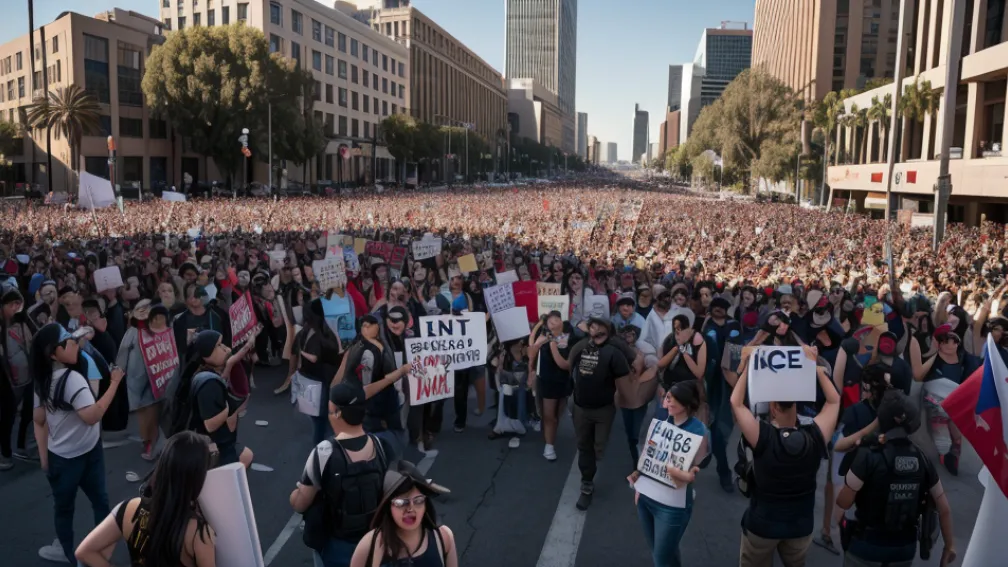 Proteste anti-ICE în Los Angeles: Escaladarea tacticii și noi metode de rezistență