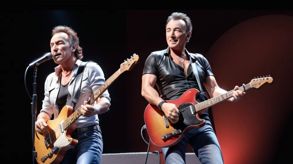 Bruce Springsteen văzut de Sciammarella: Caricatura Zilei