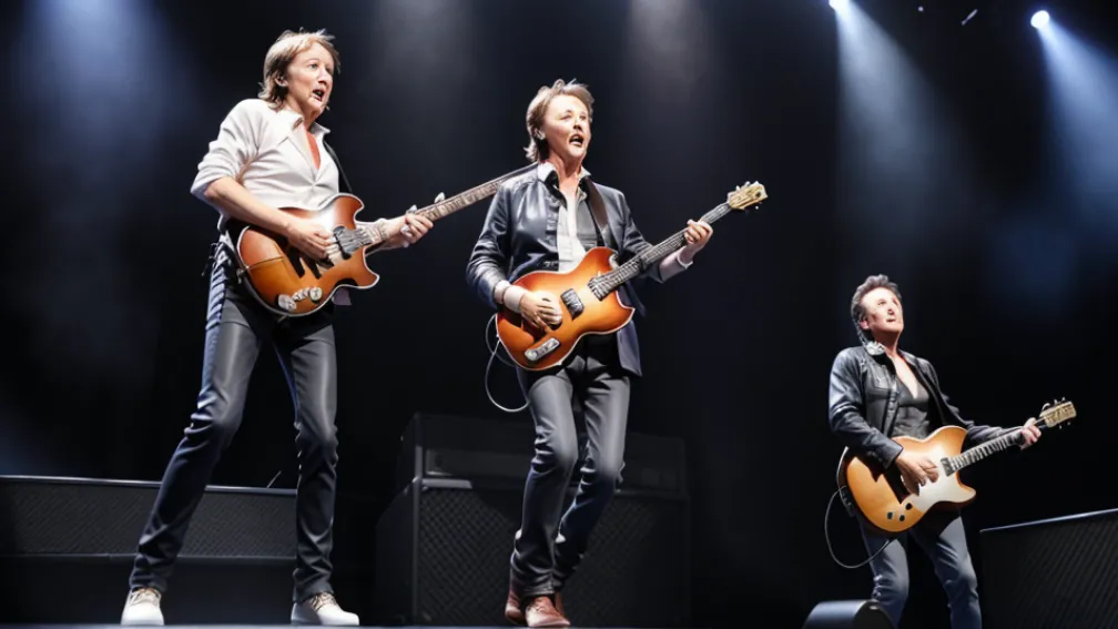 Paul McCartney și Bruce Springsteen, surpriză pe scena din Liverpool