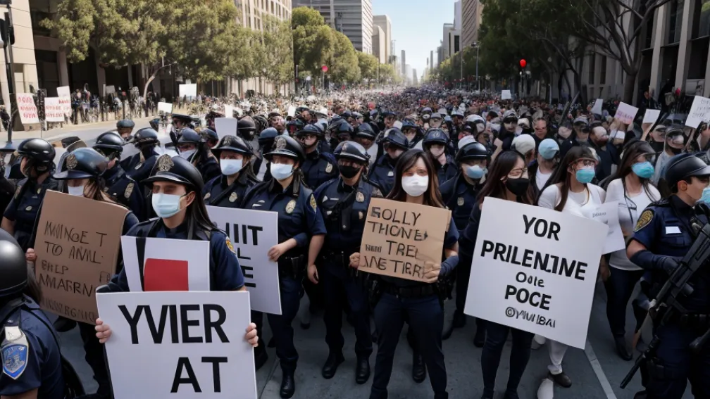 Proteste la Los Angeles: „Ieșim pe străzi pentru că părinții noștri au trăit în umbră toată viața”