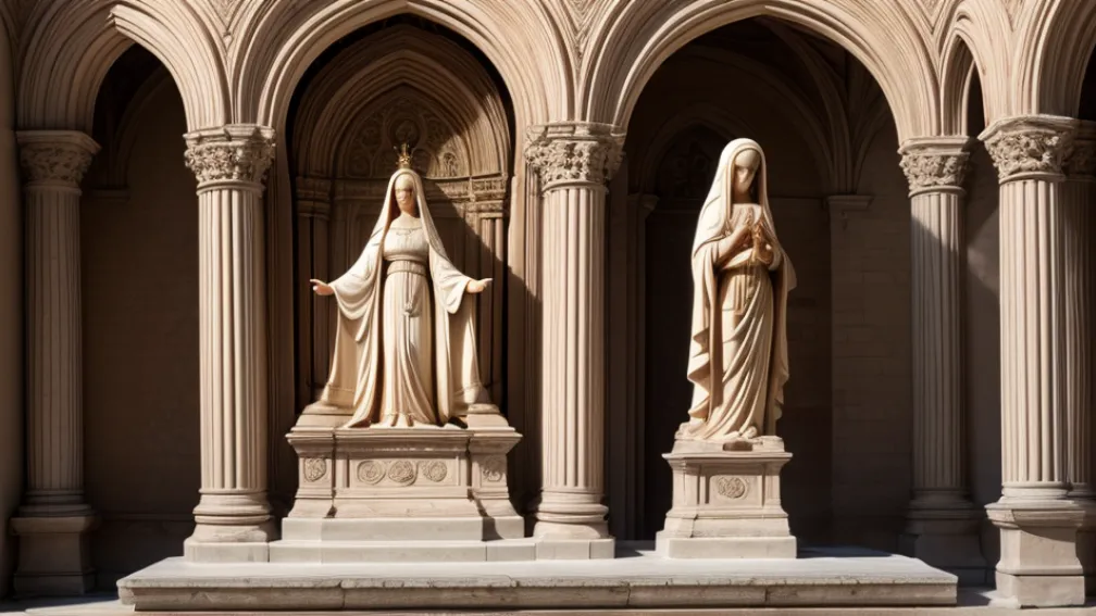 Militianul care a salvat o statuie a Fecioarei Maria: Istoricul care și-a riscat viața pentru artă în timpul Războiului Civil